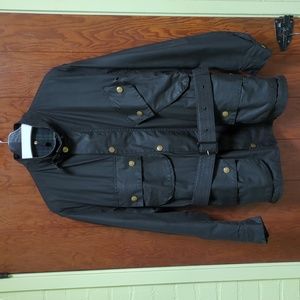Barbour Beacon Waxed Canvas Motorcycle Jacket - Vintage
